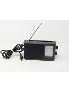 Sony ICF-506 Analog Tuning Portable FM/AM Radio - Tested Works